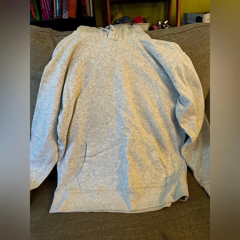 Medium Heather Grey Hollister Hoodie - Picture 1 of 1